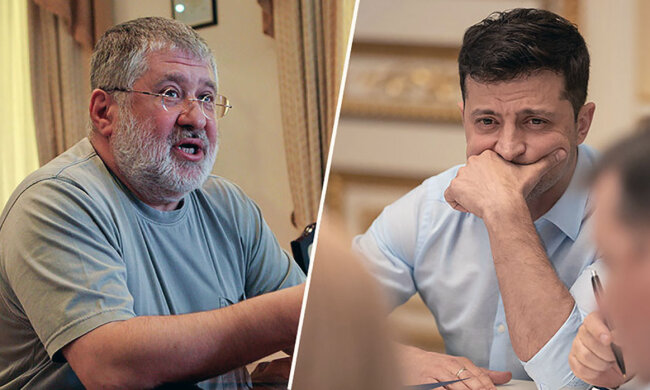 Зеленский, Коломойский