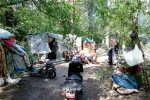 Лічильник пішов: циганам у Голосіївському парку дали час на втечу, буде велика чистка