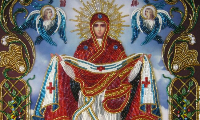 Икона Покров Пресвятой Богородицы