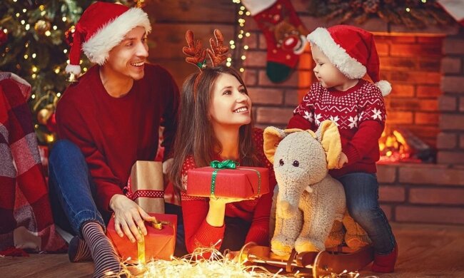 Поздравление с Рождеством в открытках