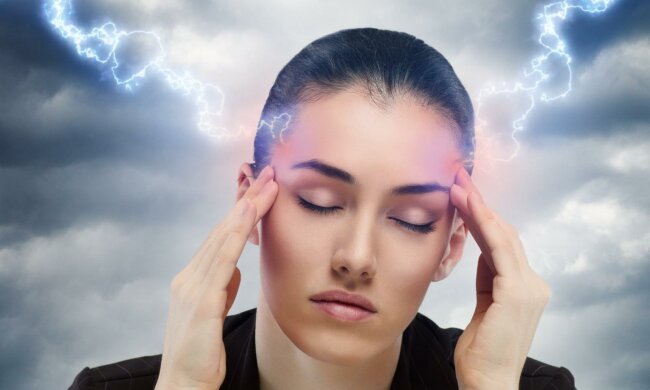 магнитная буря, головная боль