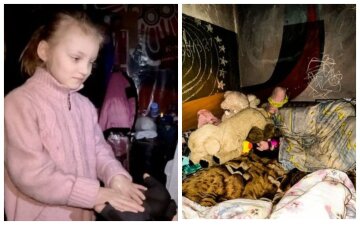 "Півроку дівчинка не бачила світла": маленьку Ганну евакуювали з підвалу будинку в Бахмуті, фото