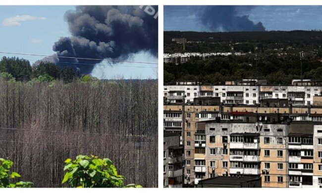 "Палає страшне": сильна пожежа спалахнула під Києвом, перши деталі та фото