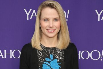 NEW YORK, NY - APRIL 27:  Yahoo CEO Marissa Mayer attends the 2015 Yahoo Digital Content NewFronts at Avery Fisher Hall on April 27, 2015 in New York City.  (Photo by Cindy Ord/Getty Images for Yahoo)