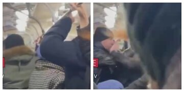Попросили надіти маску: з'явилося відео бійки в харківському метро