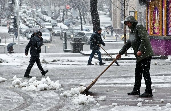 Гололед в Киеве привел к ажиотажу в травмпунктах