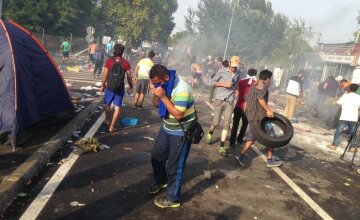 В Угорщині 200 біженців влаштували бійку (фото)