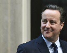 Britain’s Prime Minister David Cameron leaves Number 10 Downing Street to attend Prime Ministe