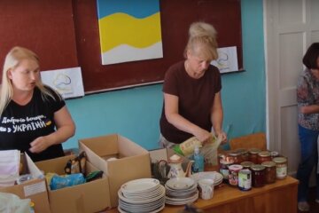 Безкоштовні продукти для ВПО та пенсіонерів у Харківській області