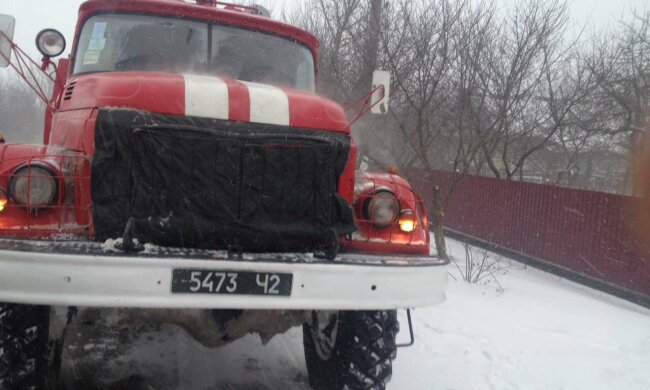 снег, буря, непогода, зима, спасение