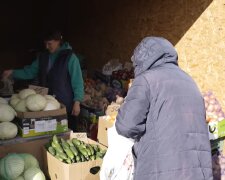 Дефицит продуктов в Киеве