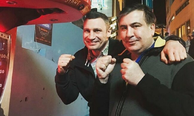 кличко саакашвили