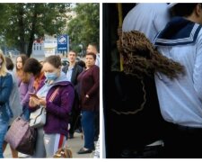 В Одессе из  набитых маршруток вываливаются люди: кадры транспортного беспредела