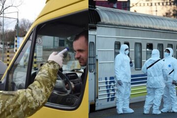 потяг, температура, коронавірус