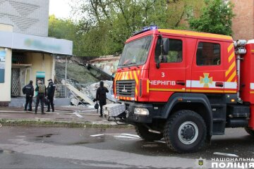 вибух у центрі Чернігова