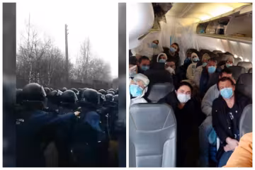 Бой в Новых Санжарах, из санатория бегут врачи: новые кадры и подробности безумства