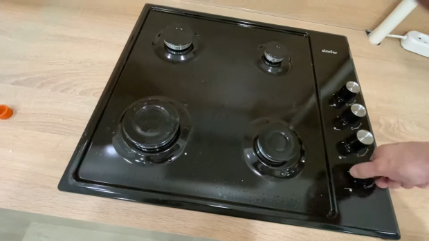 газова плита, газ