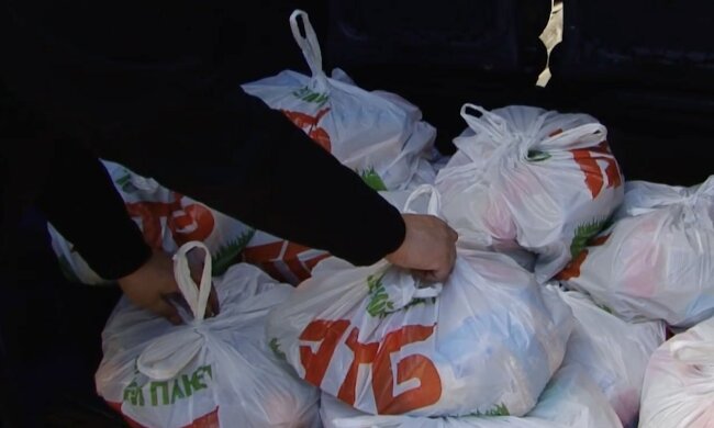 Безкоштовні продукти для ВПО та пенсіонерів у Одеській області