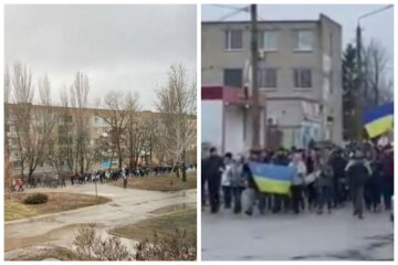 "Приморськ – це Україна": місцеві жителі вигнали з міста окупантів, відео