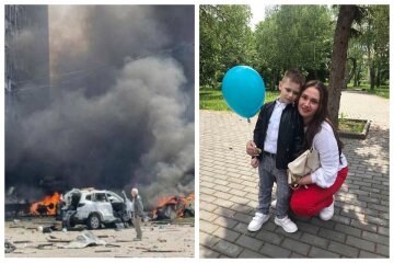 "Була щасливою мамою": під час удару по Вінниці загинула жінка з маленьким сином, кадри