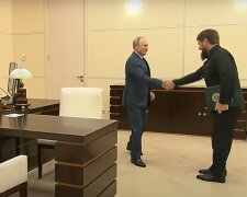 Володимир Путін і Кадиров рамзан