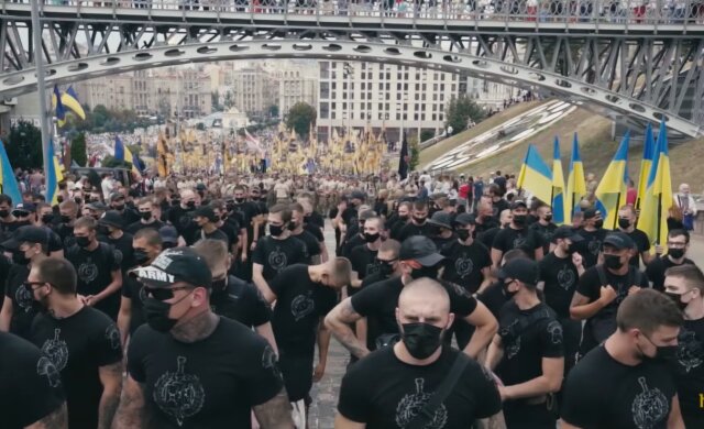 Представители Нацкорпуса выйдут на Майдан Независимости в честь восьмой годовщины Революции Достоинства