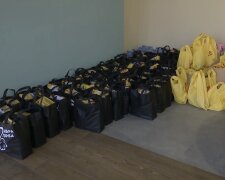 Гуманитарная помощь пенсионерам в Запорожье