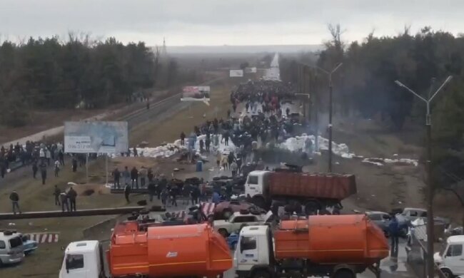 Енергодар, протест проти окупантів