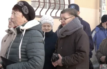 Гуманитарная помощь для пенсионеров в Харьковской области