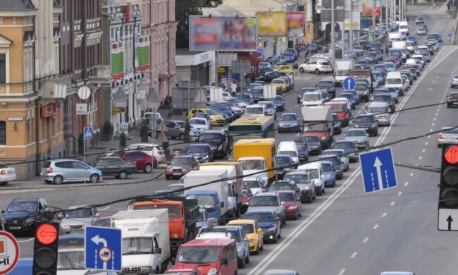 пробки в Киеве