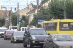Ограничение движения транспорта в Черновцах