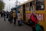 Харків, весна, вулиця, карантин, трамвай