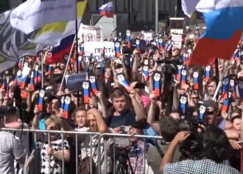 россияне, митинг в россии