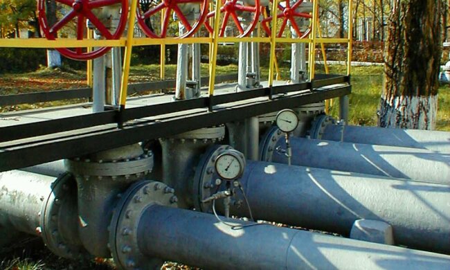 Фрагмент газопроводу Шебелинка- Київ