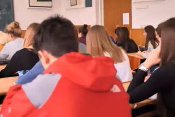 школьники, экзамены, дети