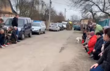 "Отдал самое ценное, чтобы мы жили": в последний путь провели украинского Героя, кадры прощания