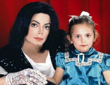Майкл Джексон с дочерью