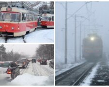 У Києві масовий збій в роботі транспорту, затримуються тролейбуси і скасовують електрички: список