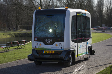 Self-driving Bus Takes To The Open Road