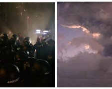 Резкий скачок в обменниках, жесткие столкновения с полицией в Киеве и мощное извержение вулкана – главное за ночь