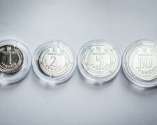 монеты гривна