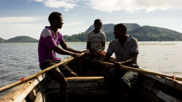 лодка африка рыбаки