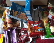 Безкоштовні продукти для ВПО та пенсіонерів в Запорізькій області