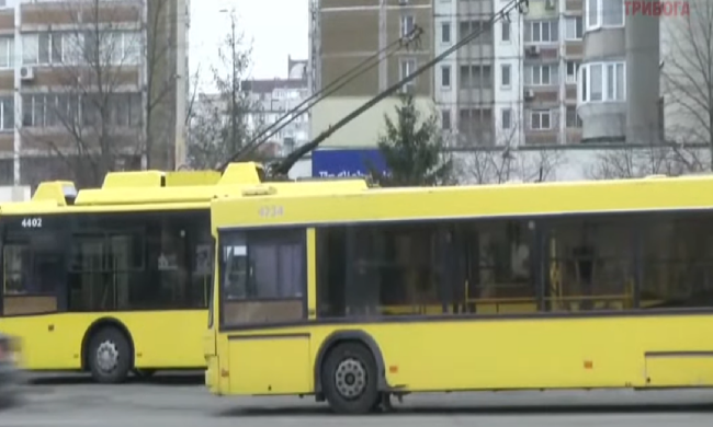 Новий графік тролейбусів у Києві