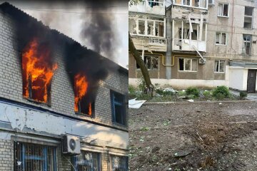 "Накрыли фактически весь город": россияне нанесли массированный удар с "Градов", первые детали и кадры