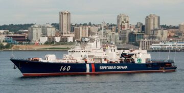 Корабель ФСБ підібрався до Бердянська: забита тривога, відео