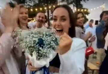 У Мішиної на весіллі намагалися вирвати букет нареченої, з'явилося відео: "Віддай!"