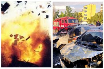 Вибух прогримів на Одещині, пожежа знищила будинок і автомобілі: відео НП