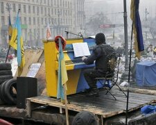 Пианист, Майдан, Евромайдан