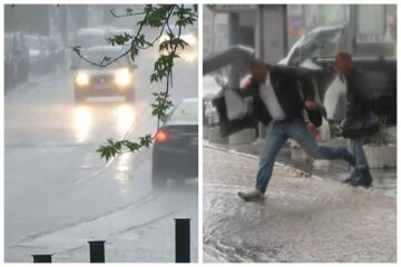 погода в Украине, дождь, шторм